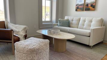 Quarto solteiro | Área de estar