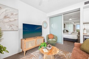 1 habitación, tabla de planchar con plancha, wifi y ropa de cama