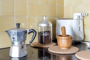 Kaffe och/eller kaffebryggare