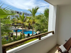 Comfort Apartment | Balcony view - Almarena Apartments Coto Coral (Mazatlán)