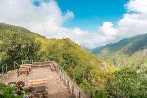 Pemandangan balkon