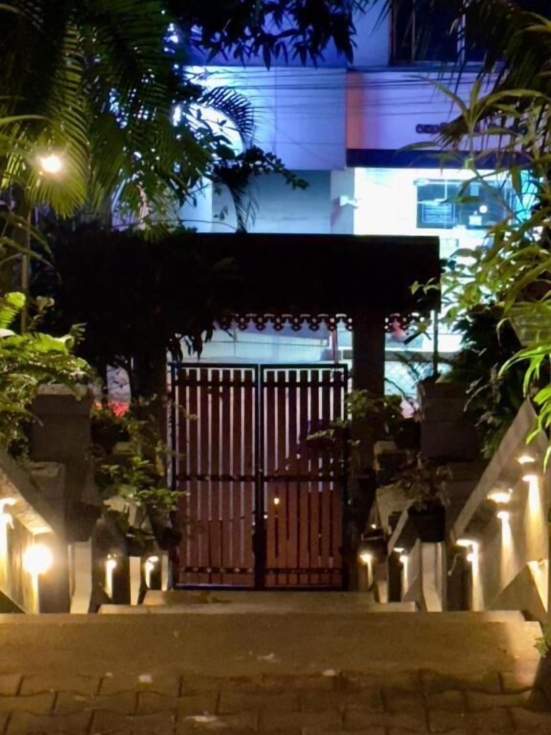 Façade de l’hébergement