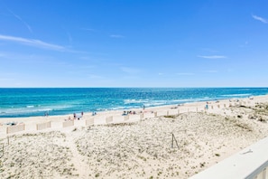 Na praia
