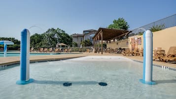 Indoor pool, outdoor pool