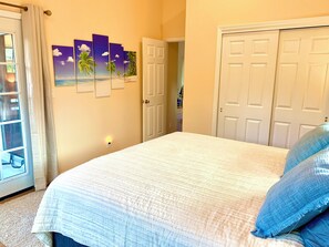 1 bedroom, travel cot, WiFi, bed sheets