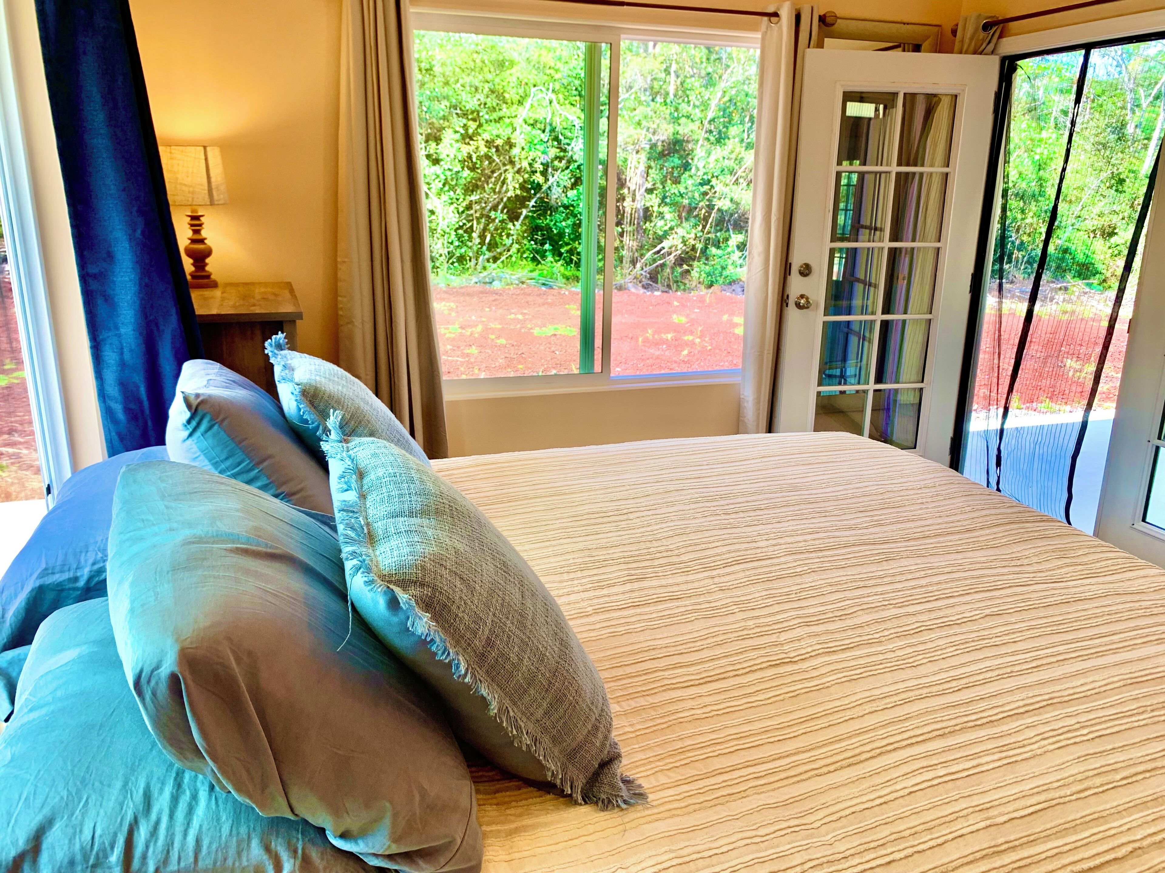 1 bedroom, travel crib, WiFi, bed sheets