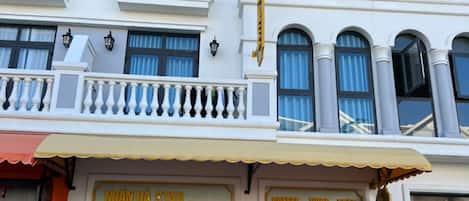 Fassade der Unterkunft