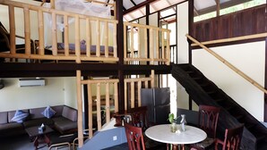 Villa – design (Studio Villa) | Minibar, strykejern/-brett, wi-fi (inkludert) og sengetøy