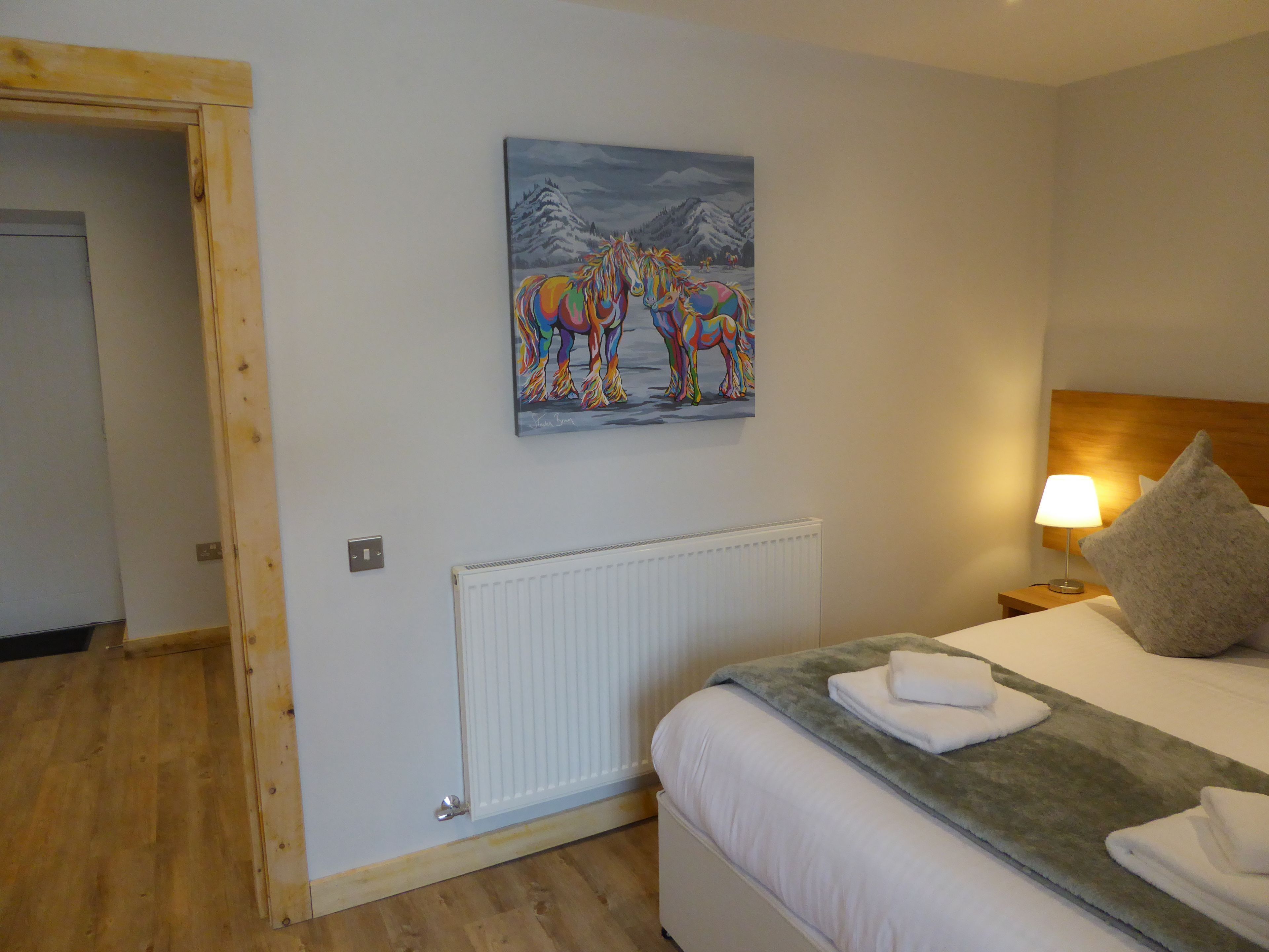 1 soverom, strykejern/-brett, wi-fi (inkludert) og sengetøy