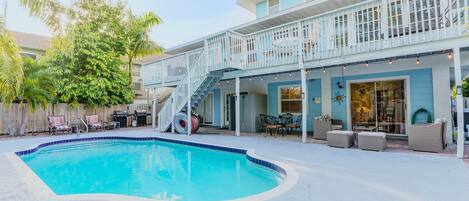 Una piscina climatizada