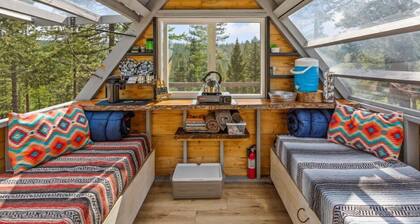 Pet-friendly The Blind Cabin at The Hohnstead Glamping near Missoula, Montana