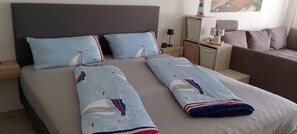 1 bedroom, iron/ironing board, free WiFi, bed sheets