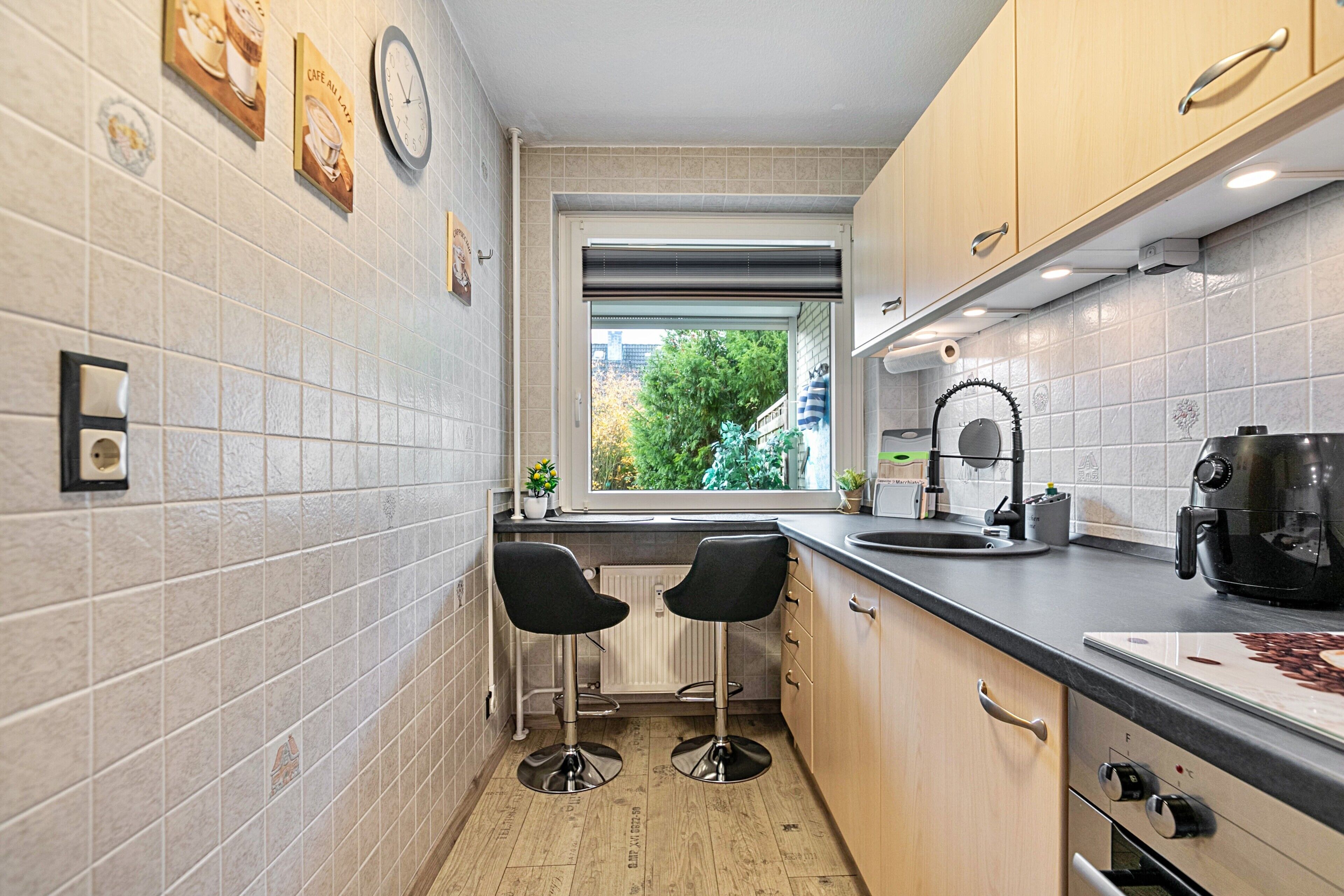 Kühlschrank, Ofen, Herdplatte, Geschirrspüler