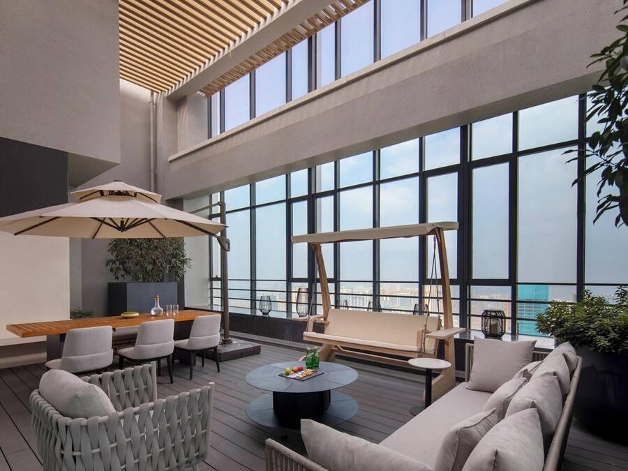 Apartamento premier, 3 quartos | Sacada