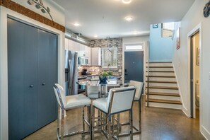 Fridge, microwave, oven, stovetop - Downtown Views w/ Rooftop Deck! 6min to Broadway! (Nashville)