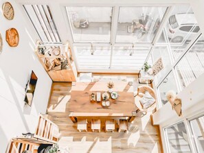 Sitteområde i lobbyen