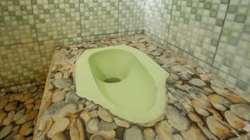 Double Room | Bathroom | Shower, towels, soap