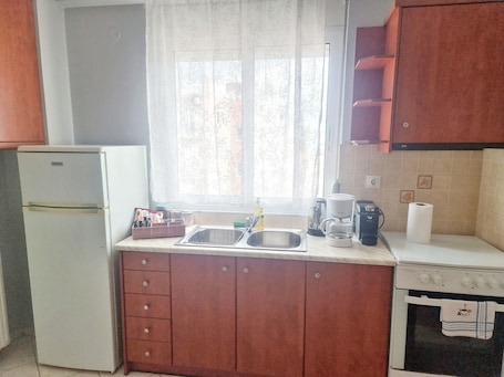 Refrigerador con freezer, horno, cafetera expreso, cafetera/tetera. Apartments by Open City Hotel