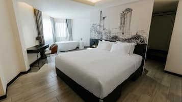 Minibar, in-room safe, desk, blackout drapes