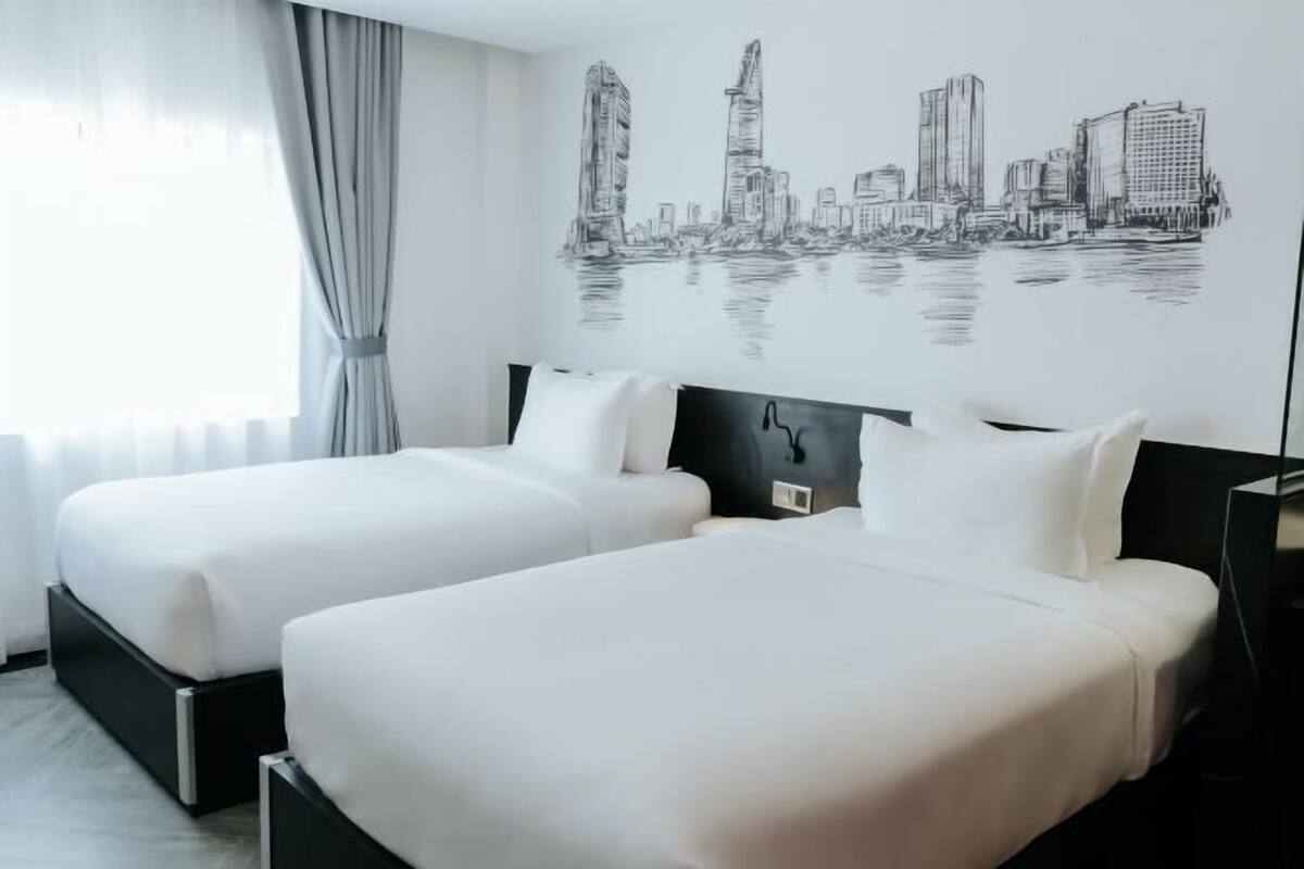 Minibar, in-room safe, desk, blackout curtains