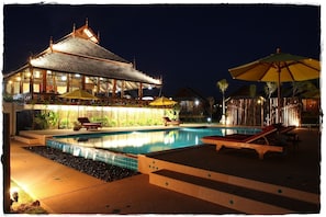 Seasonal outdoor pool