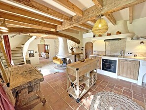 Interior - La Bergerie de Foneri - Véritable mas en Pierre Avec Piscine Chauffée (Lorgues)