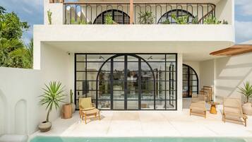 Fassade der Unterkunft