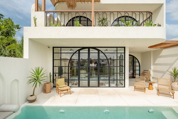 Voorkant van accommodatie