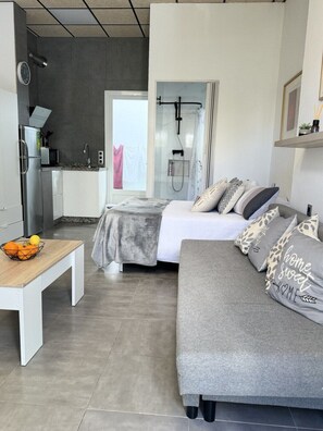 1 間睡房、床單