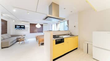 基本公寓, 非吸煙房 | 私人廚房 | 雪櫃、微波爐、廚房用具/餐具/器皿