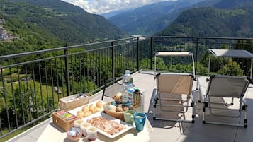 Terrasse sur le toit
