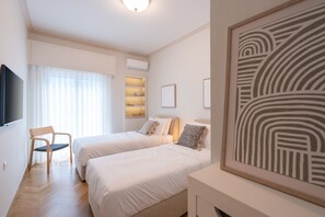 Appartement Design | 2 chambres, coffres-forts dans les chambres, décoration personnalisée
