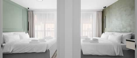Two-Bedroom Family Apartment | 2 bedrooms, in-room safe, free WiFi, bed sheets