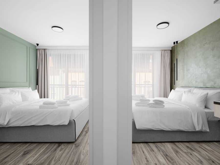 Two-Bedroom Family Apartment | In-room safe, free WiFi, bed sheets