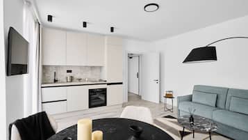Deluxe One Bedroom Apartment | Nappalirész | Okostévé, Netflix, premierfilmek és streamszolgáltatások