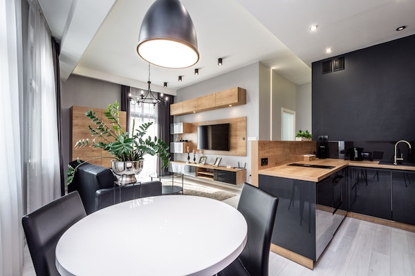 Exclusief appartement | Woonkamer