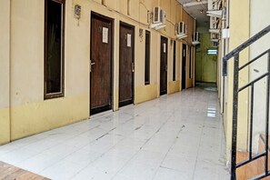 Façana frontal de l'allotjament