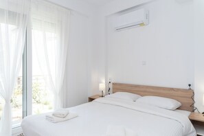 Departamento, 1 habitación | Sábanas de algodón egipcio y ropa de cama de alta calidad 