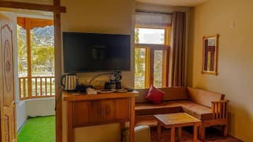 Sala de estar en el lobby