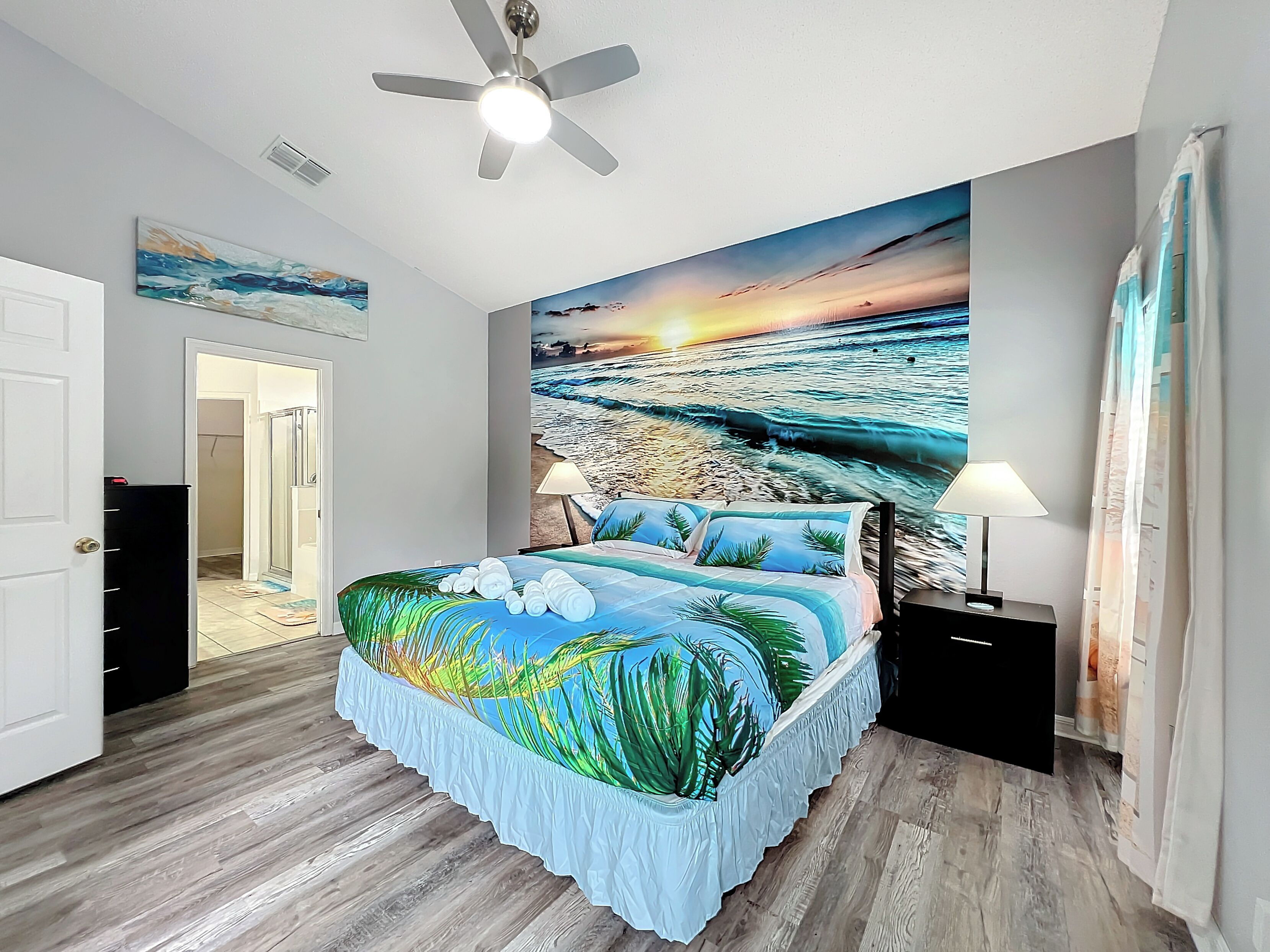 4 bedrooms, iron/ironing board, travel cot, free WiFi