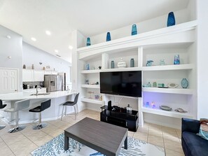 Smart TV - Beach Themed Vacation Pool/Spa Home/Close To Disney (Clermont)