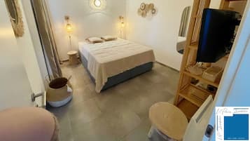 2 soveværelser, strygejern/strygebræt, weekendseng, gratis Wi-Fi