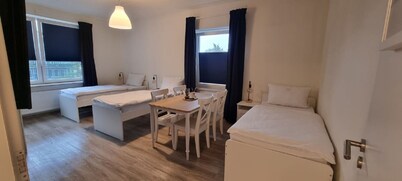 Sechsbettzimmer in Zentraler Lage