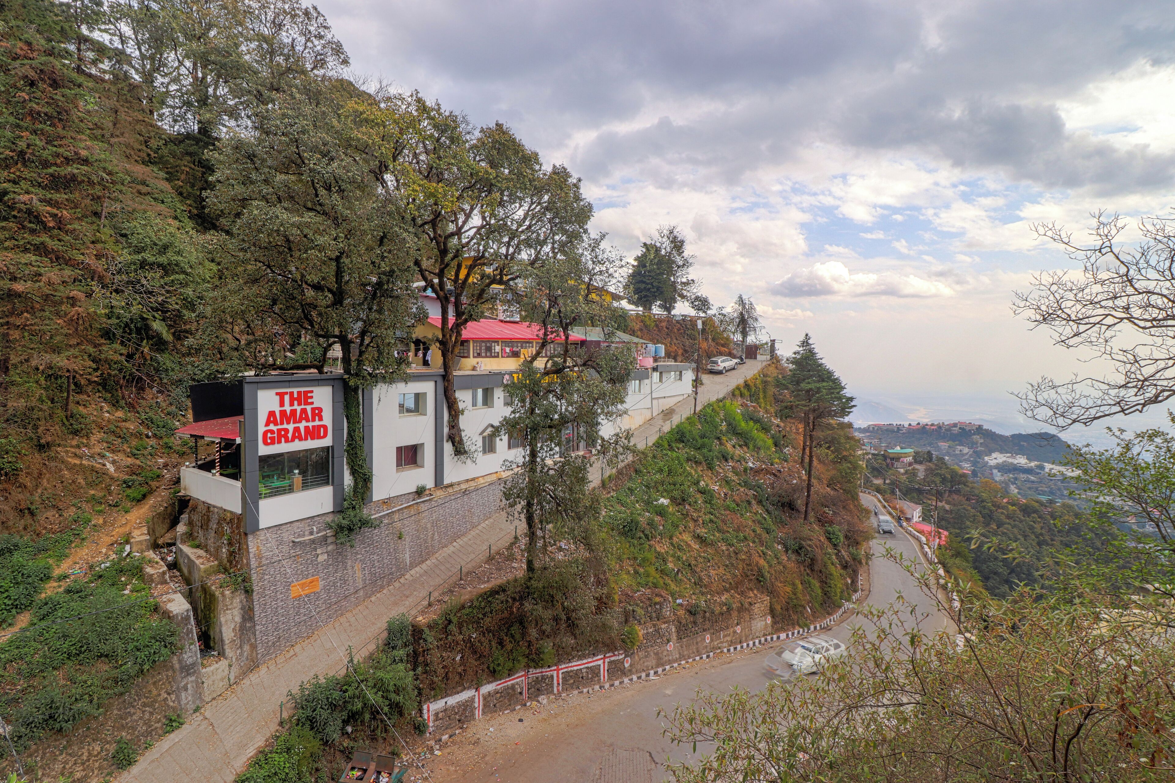 Façade de l’hébergement