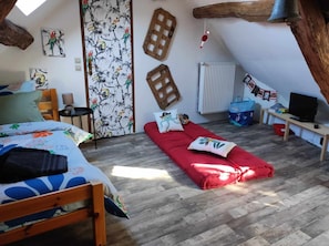 4 soveværelser, strygejern/strygebræt, gratis Wi-Fi, sengetøj
