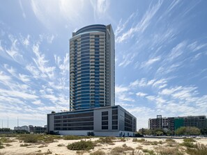 Front of property - Luxury StayCation - Al Jawhara Tower Studio Apt in the Heart of Dubai (Dubai)