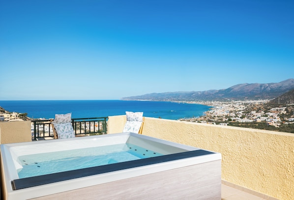 View from room - Blue Horizon Apartments (Hersonissos)