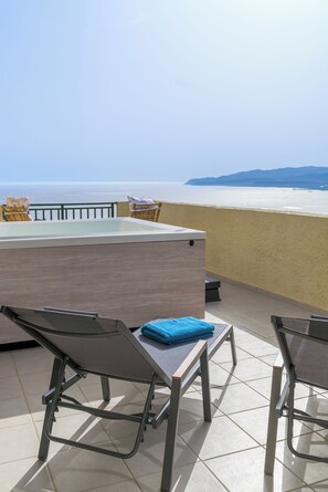 Terrace/patio - Blue Horizon Apartments (Hersonissos)