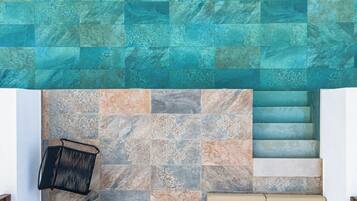 Classic-Doppel- oder -Zweibettzimmer, Poolzugang, Poolblick | Blick vom Balkon