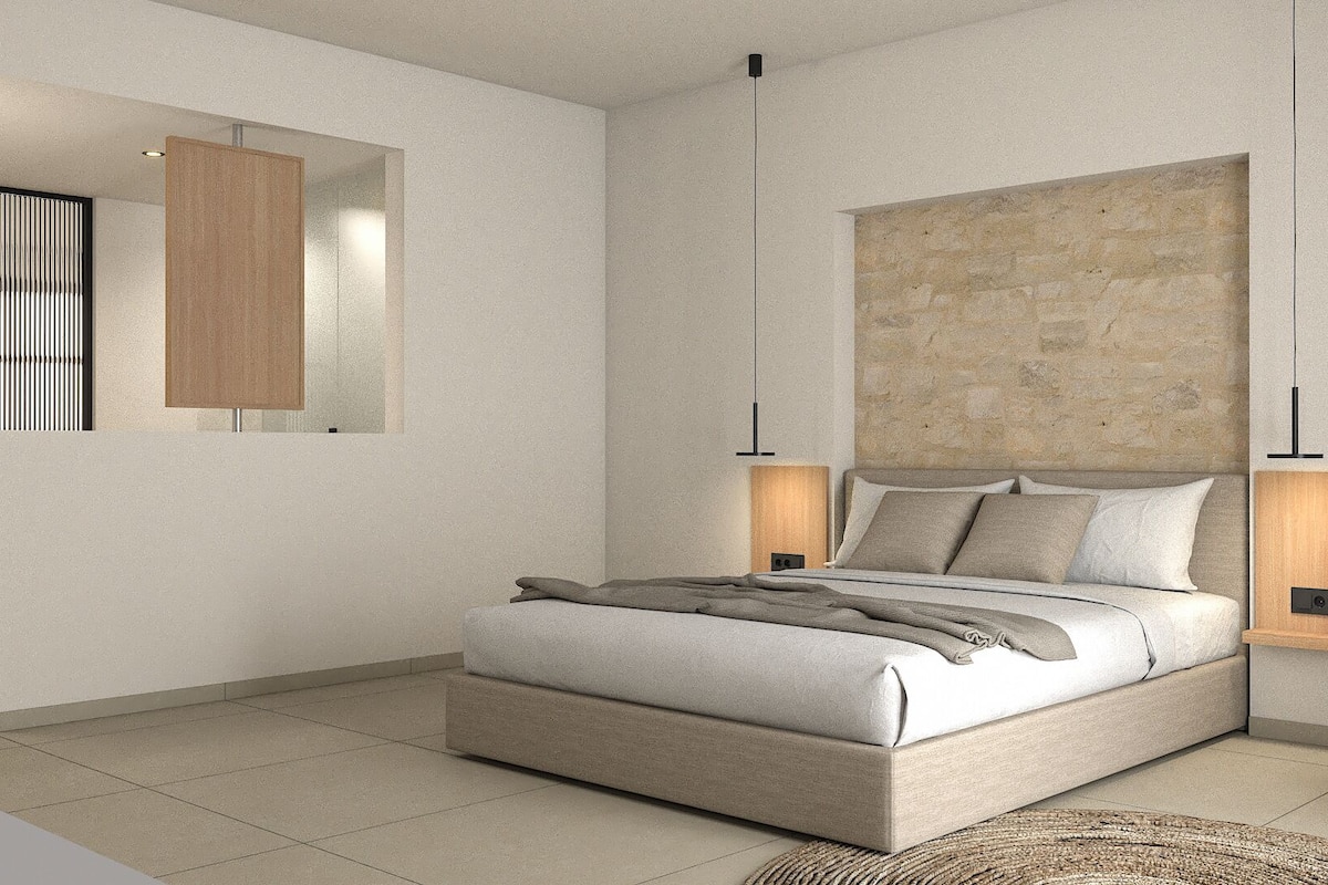 Suite junior, 1 cama matrimonial y sofá cama, acceso a la alberca, vista a la alberca | 1 habitación y ropa de cama de alta calidad
